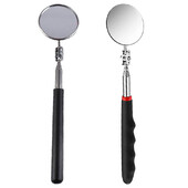 Teleskopinis tikrinimo apvalus veidrodis 360, ištraukiamas, ištraukiamas automobilio žiūrėjimo kampas, reguliuojamas 50 mm teleskopinis automobilio apžiūros veidrodis