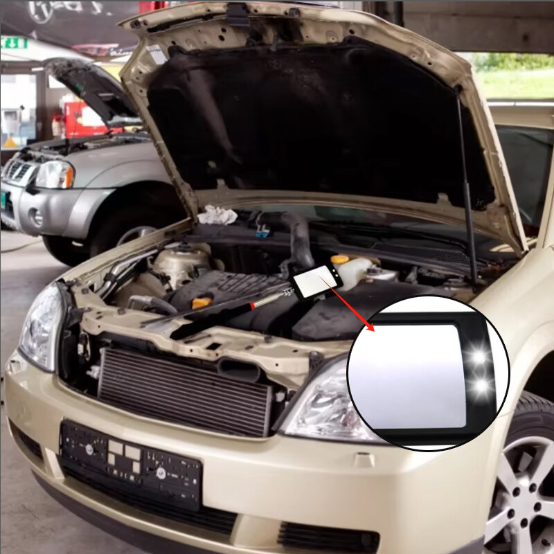 Pārnēsājams universāls teleskopisks apakšdaļas pārbaudes spoguļa remonts apakšdaļas pārbaudes instrumenta endoskops/reflekss spogulis