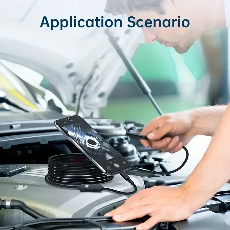 Mini HD endoskopska kamera Vodootporna IP67 industrijska kamera Endoskop za kameru Android telefona, inspekcija cijevi, industrijska, automatska