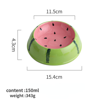 Mielas keraminis paaukštintas dubuo katėms nuo vėmimo, pakeltas keraminis naminių gyvūnėlių ėdalo dubuo naminių gyvūnėlių reikmenys šunų kačių reikmenys šunims.