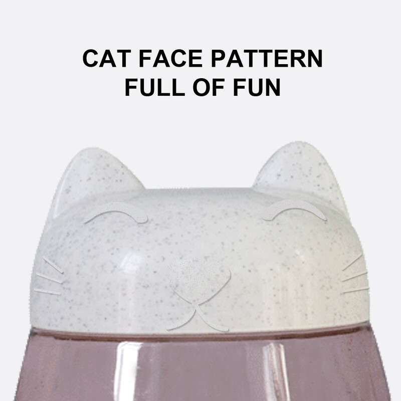 2:1 kassi vee- ja toidusööturi jaotur, automaatne koerakasside joogipudelid söödakaussi jaoturid lemmikloomatarbed 2,2 l