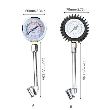 Уред за измерване на налягането в гумите на автомобил, велосипед, автоматичен уред за измерване на налягането на въздуха, тестер, диагностичен инструмент, високопрецизен манометър, барометри