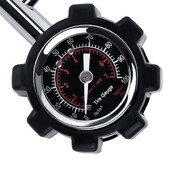 100 PSI riepu spiediena mērītājs ar atiestatīšanas funkciju Automašīnas gaisa spiediena riepu mērītājs, kas piemērots automašīnām kravas automašīnām motocikliem motocikliem automašīnām profesionālie instrumenti