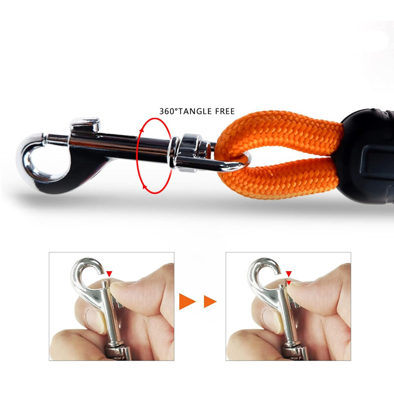 Lesă de dresaj pentru câini cu frânghie lungă de 5M/10M/15M - Lesă de dresaj de câini din nailon rezistent la agilitate pentru antrenament de agilitate pentru câini de dimensiuni medii mari