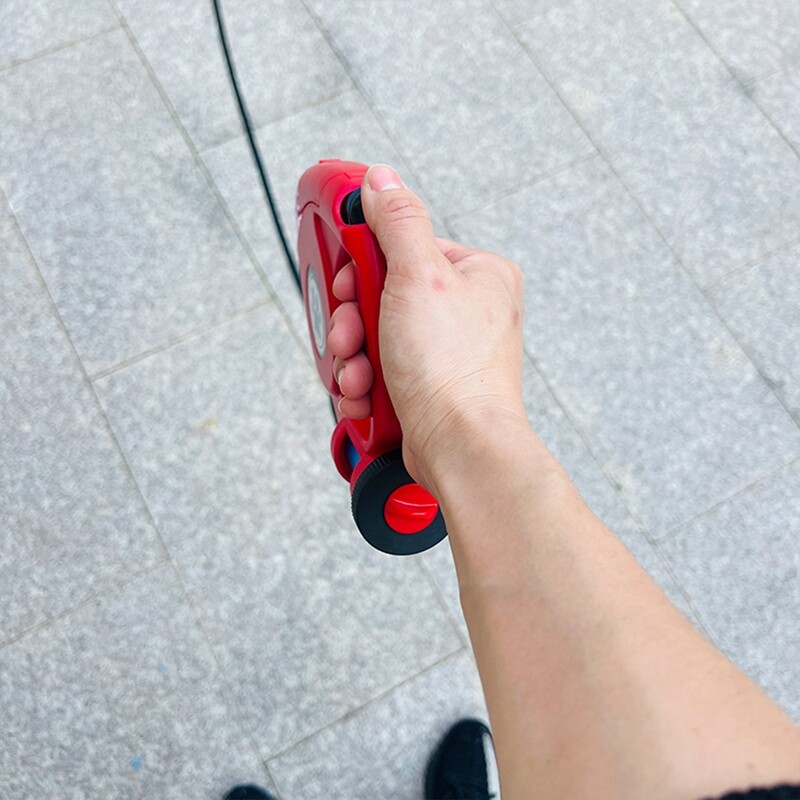 Vodítko pre domáce zvieratá 4,5 m multifunkčné LED svietidlo, výsuvné, zaťahovacie, vodítko pre psov, potreby na chôdzu pre zvieratá