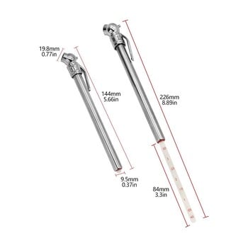 Автомобилни гуми Въздушно налягане в гумите 5-50PSI Мини тестов измервателен уред Писалка за бърза проверка на налягането в гумите за мотор на превозно средство