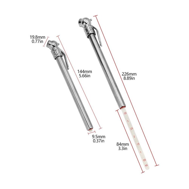 Automobilio automobilio padangų oro slėgio 5-50 PSI mini bandymo matuoklio rašiklis Greito padangų slėgio patikrinimo įrankis, skirtas transporto priemonės varikliui