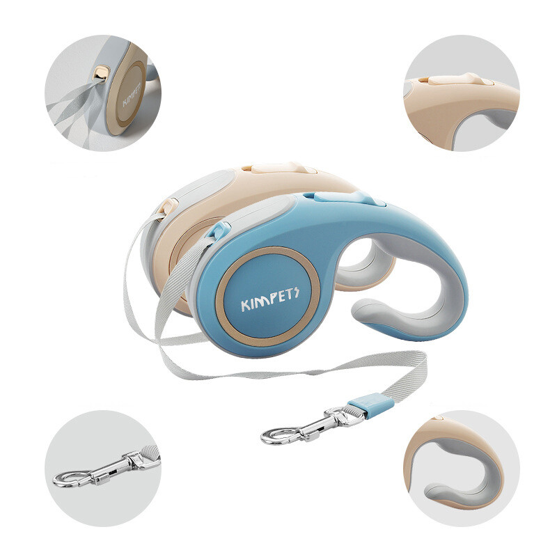 Šunų kačių reguliuojama patvari traukimo virvė 3 m 5 m naminių šunų automatinė ištraukiama trauka, lankstūs maži vidutiniai šunys produktai naminiams gyvūnėliams