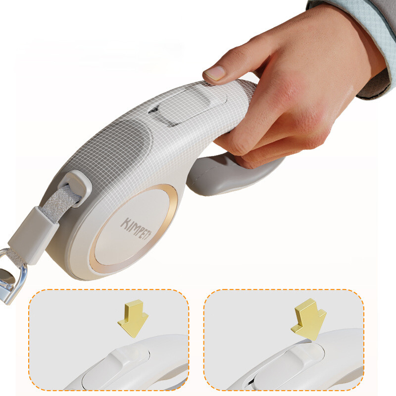 Šunų kačių reguliuojama patvari traukimo virvė 3 m 5 m naminių šunų automatinė ištraukiama trauka, lankstūs maži vidutiniai šunys produktai naminiams gyvūnėliams