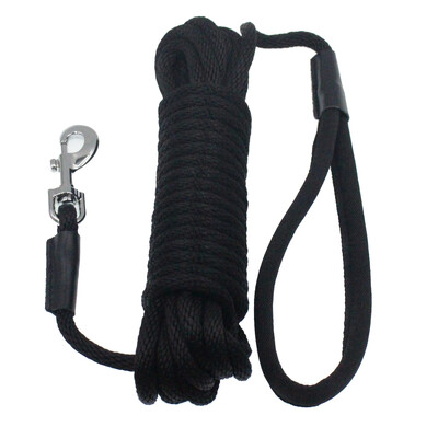 Suņu apmācības siksna 50 FT 30 FT 15 FT 10 FT mājdzīvnieku suņu pavada neilona, gara virve, mīksts polsterēts rokturis lieliem vidējiem maziem suņiem