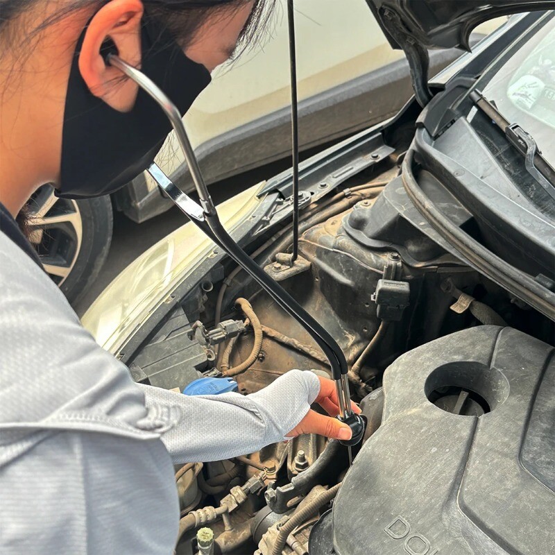 Stetoscop auto Cilindru motor auto Diagnosticare sunet anormală Detectare mecanică a zgomotului intern Instrumente de inspecție pentru reparații auto