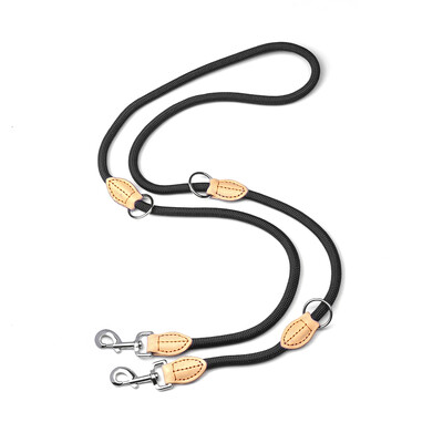 Vodítko pre psov novej generácie, nastaviteľné a luxusné nylonové vodítko pre veľké psy, univerzálne