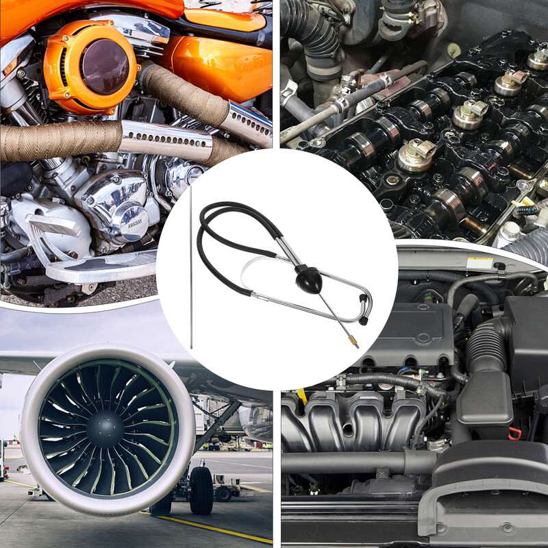 Stetoskopo variklio triukšmo stebėjimo priemonės automobilio cilindro automatinio įrankio aptikimo anglies plieno blokų diagnostika