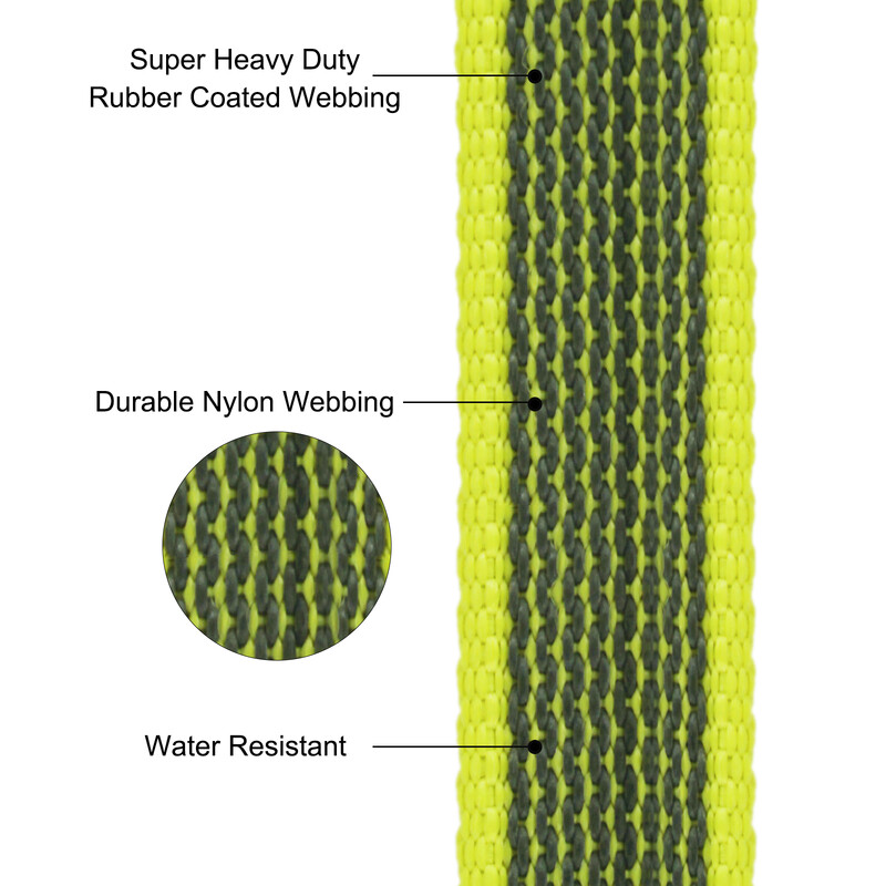 1,5 M/5 M/3M/15 M Vidēji maza, gara suņa pavada, lateksa zīda ērta un ērta apmācība, liela, divu krāsu WALK THE suņa pavada 10 metri