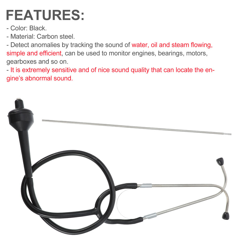 Automašīnas apkopes rīks Automašīnas noteikšanas Auto trokšņu rīka apkope Oglekļa tērauda cilindra iekšējā kļūme