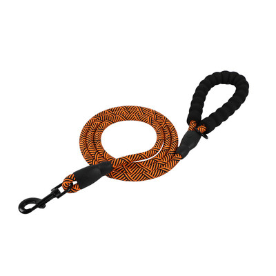 Šuns pavadėlis su patogia paminkštinta rankena Dvigubos traukos lyno šunų priedai mažiems dideliems šunims padidina saugumą ir valdymą