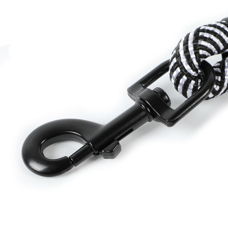 Šuns pavadėlis su patogia paminkštinta rankena Dvigubos traukos lyno šunų priedai mažiems dideliems šunims padidina saugumą ir valdymą