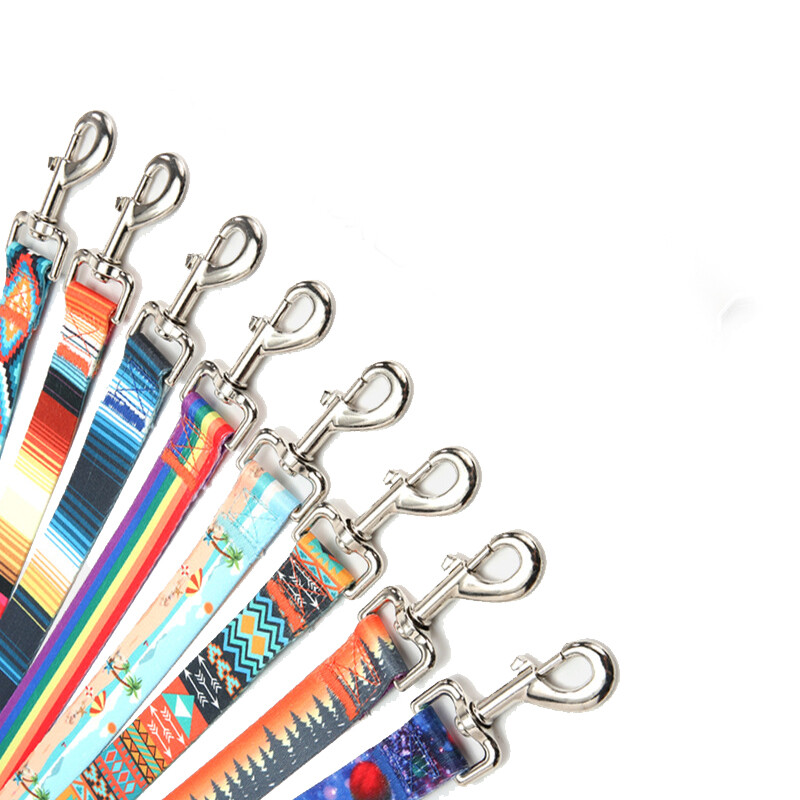 Naminių šunų traukimo virvė Etninio stiliaus dryžuotas miško raštas Antkaklis Pavadėlis Traukos lynas Naminių kačių diržai Vedai naminių gyvūnėlių produktai