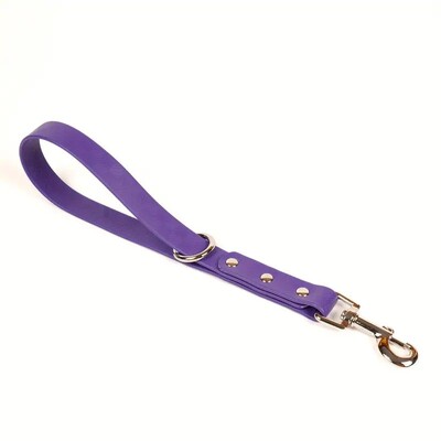 Rövid kutyapóráz PVC kutyapóráz 30 cm nagytestű kutyák kiképzéséhez, sétáltatáshoz Könnyen tisztítható Vízálló póráz kutyák vontatókötél kisállatlánc