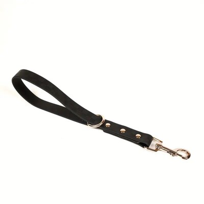 Rövid kutyapóráz PVC kutyapóráz 30 cm nagytestű kutyák kiképzéséhez, sétáltatáshoz Könnyen tisztítható Vízálló póráz kutyák vontatókötél kisállatlánc