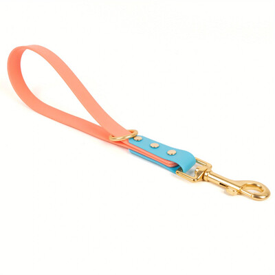 Šunų pavadėlis trumpi pavadėliai 33cm PVC pavadėliai, skirti dideliems šunims vedžioti, dresuoti šunims Pavadėliai, reikmenys naminiams gyvūnėliams