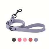 Šunų pavadėlis PVC pavadėliai 1,2 M patvarūs, vandeniui atsparūs lengvai švarūs vaikščiojimo pratimai dideliems vidutiniams mažiems šunims