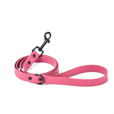 Šunų pavadėlis PVC pavadėliai 1,2 M patvarūs, vandeniui atsparūs lengvai švarūs vaikščiojimo pratimai dideliems vidutiniams mažiems šunims