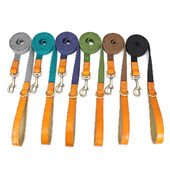 150 cm šunų vedžiojimo pavadėlis Patvarus nailoninis naminių šunų lynas su PU odine rankena, skirtas mažiems vidutiniams dideliems šunims prancūzų buldogas