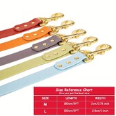 Lesă pentru câini, 1,5 m, lesă din PVC, frânghie de tracțiune, ușor de curățat, pentru câini mici, mijlocii mari, mari, dresaj de plimbare, lese pentru animale de companie, rezistente la apă