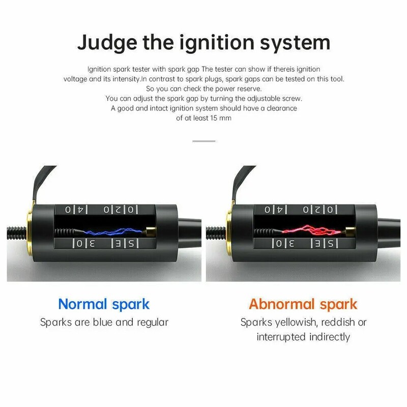 Süüteküünalde tester, reguleeritav süütesüsteemi pooli tester, automaatse mähise diagnostika testimise tööriist