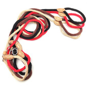 Povodac za pse Klizna ogrlica 1,5 m 1,8 m P-ogrlica Povodac za obuku Mekano uže Udobno za male srednje velike pse Potrepštine