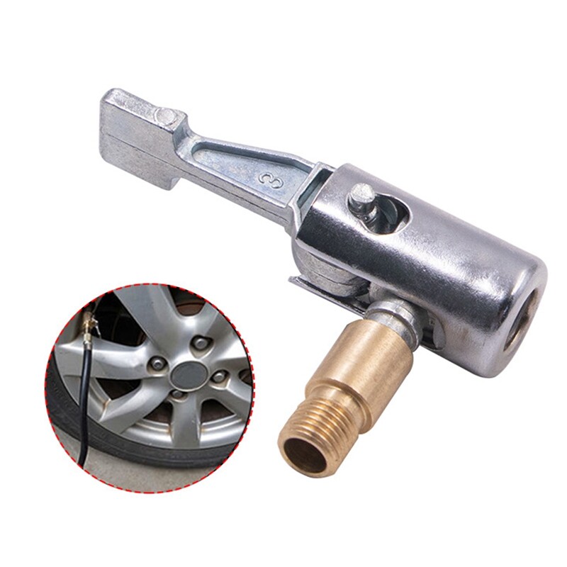 Auto oro siurblio jungtis spaustukas padangų pripūtimo vožtuvo adapteris automobilių padangų remonto įrankiai sunkvežimių automobilių padangų žarna pripučiami purkštukų spaustukai