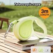 Kimpets 3M 5M šunų ištraukiama traukimo virvė šunų kačių lauko kelionių traukos lankstūs maži vidutiniai šunys produktai naminiams gyvūnėliams