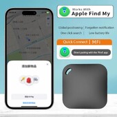 Išmanusis Bluetooth GPS sekiklis Darbas su Apple Find My APP ITag Anti Lost Reminder Device MFI Rated Locator Automobilio raktas Naminių gyvūnėlių vaikų ieškiklis