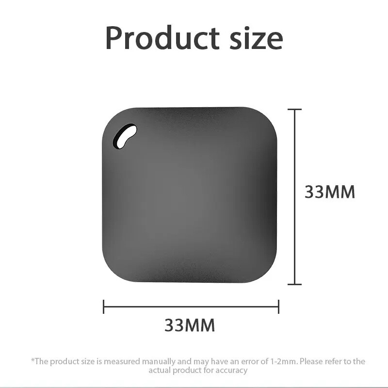 Išmanusis Bluetooth GPS sekiklis Darbas su Apple Find My APP ITag Anti Lost Reminder Device MFI Rated Locator Automobilio raktas Naminių gyvūnėlių vaikų ieškiklis