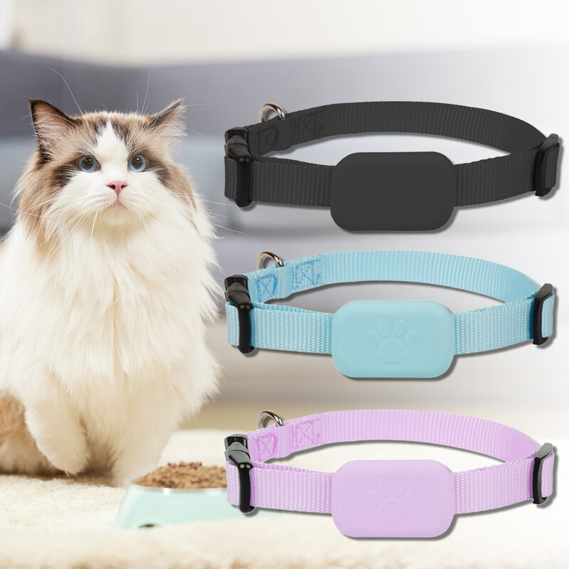 Για iOS Mini GPS Tracker Λειτουργία μπαταρίας Animal Tracking Movement Alert Collar Pet Anti Lost Tracker for Cats Dogs
