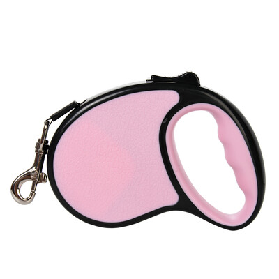 Animal de companie retractabil lesă de câine cățeluș drumeții în aer liber funie extensibilă automată pentru câini de talie mică și mijlocie pisică chihuahua pug buldog