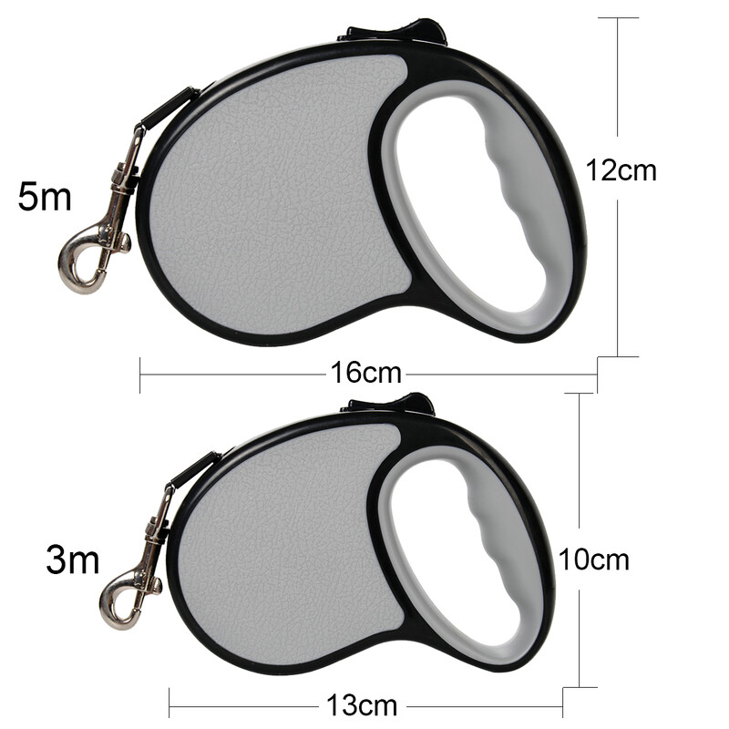 Animal de companie retractabil lesă de câine cățeluș drumeții în aer liber funie extensibilă automată pentru câini de talie mică și mijlocie pisică chihuahua pug buldog