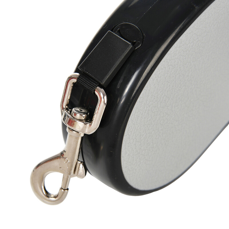 Animal de companie retractabil lesă de câine cățeluș drumeții în aer liber funie extensibilă automată pentru câini de talie mică și mijlocie pisică chihuahua pug buldog