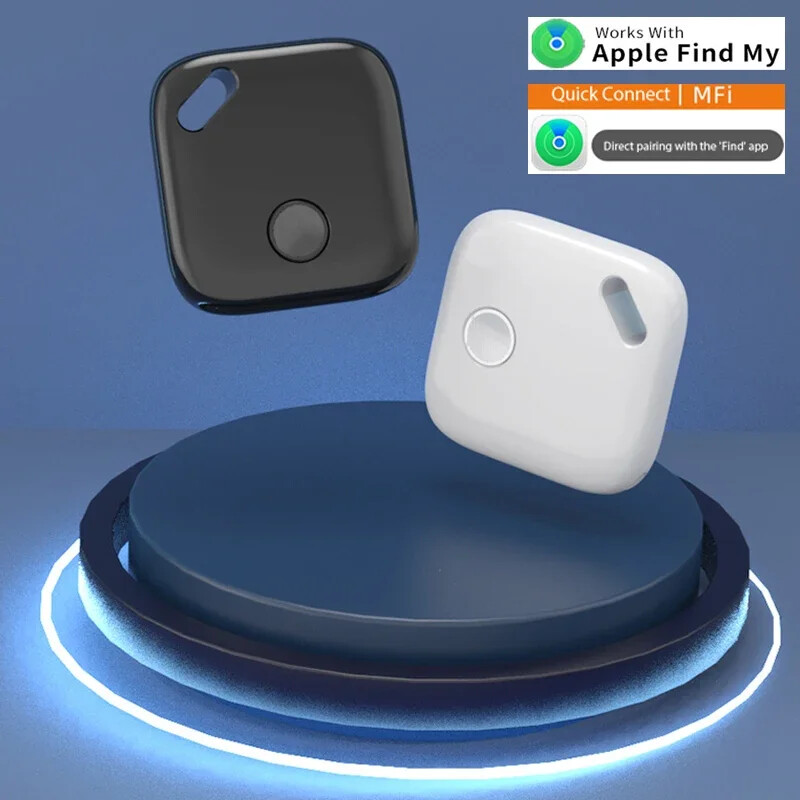 Mini Smart Tracker Funcționează cu Apple Găsește aplicația mea Bluetooth Localizator de memento anti-pierdere Dispozitiv de urmărire pentru portofel pentru chei de mașină