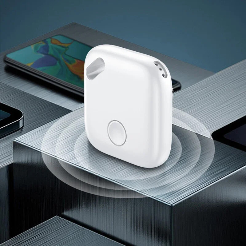 Mini Smart Tracker Funcționează cu Apple Găsește aplicația mea Bluetooth Localizator de memento anti-pierdere Dispozitiv de urmărire pentru portofel pentru chei de mașină