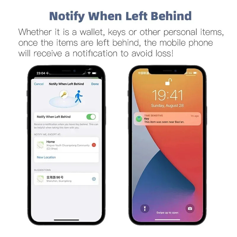 S1 Mini dispozitiv de urmărire pentru Găsește-mi cheia etichetă inteligentă Găsește copii pentru animale de companie Tracker GPS pierdut Tracker Bluetooth inteligent Sistem IOS