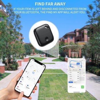 Smart Tag Keys Finder Global Tracker работи с Find My APP Anti Lost Reminder Device for Iphone Replacement Locator MFI Rated