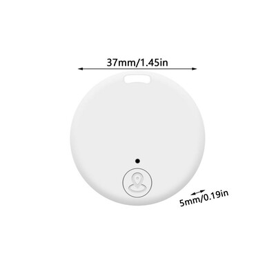 Mini GPS Smart Mobile Tracker Localizator rotund anti-pierdere Urmărire portofel geantă pentru copii pentru animale de companie Mini localizator portabil de urmărire Anti-pierdut