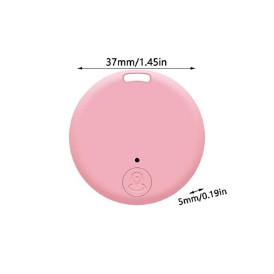 Mini GPS Smart Mobile Tracker Localizator rotund anti-pierdere Urmărire portofel geantă pentru copii pentru animale de companie Mini localizator portabil de urmărire Anti-pierdut