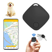 Mini GPS Tracker Bluetooth 5.0 Dispozitiv anti-pierdere Pătrat Animal de companie Câine Pisică Geanta pentru copii Urmărire portofel anti-pierdere Găsitor inteligent Localizator GPS