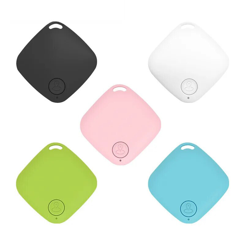 Mini GPS Tracker Bluetooth 5.0 Dispozitiv anti-pierdere Pătrat Animal de companie Câine Pisică Geanta pentru copii Urmărire portofel anti-pierdere Găsitor inteligent Localizator GPS