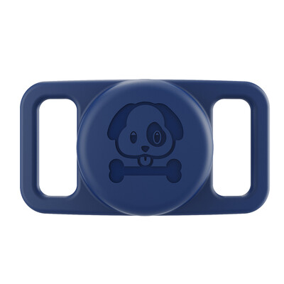 Pentru Apple Airtag Carcasă Anti-pierdere Tracker Husă impermeabilă pentru AirTag Suport pentru guler pentru câini Guler pentru pisică Husă pentru animale de companie pentru guler de 0,6-1,1 inch