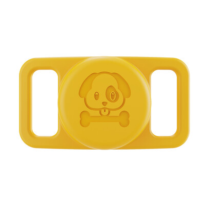 Pentru Apple Airtag Carcasă Anti-pierdere Tracker Husă impermeabilă pentru AirTag Suport pentru guler pentru câini Guler pentru pisică Husă pentru animale de companie pentru guler de 0,6-1,1 inch