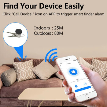 Tuya Smart Bluetooth Anti-Lost Συσκευή GPS Tracking Smart Life Remote Contorl Auto Car Pets Παιδικά Μοτοσικλέτα Ετικέτες Tracker Locator